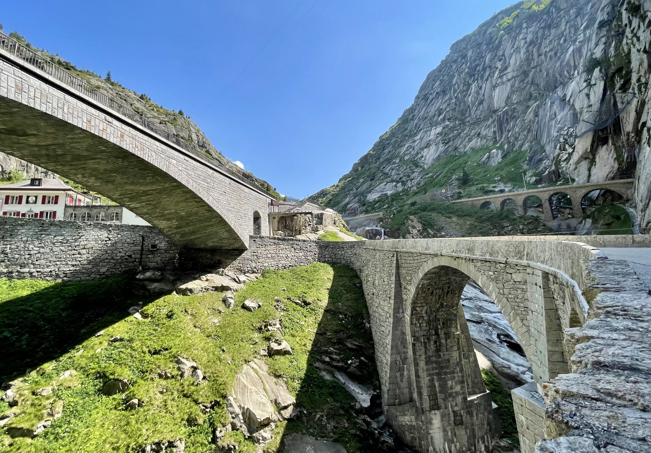 Die Teufelsbrücke am Gotthardpass